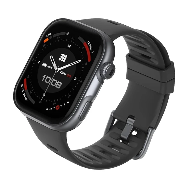 Alt view image 2 of 7 - VIVA 2 Smartwatch, 1.85 AMOLED, Phone-Connected GPS, VITA AI Assistant, AI Coach, Health Monitoring, Sleep Score, 100+ Sports Modes, 3ATM Water Resistant, 8-Day Battery Obsidian Black