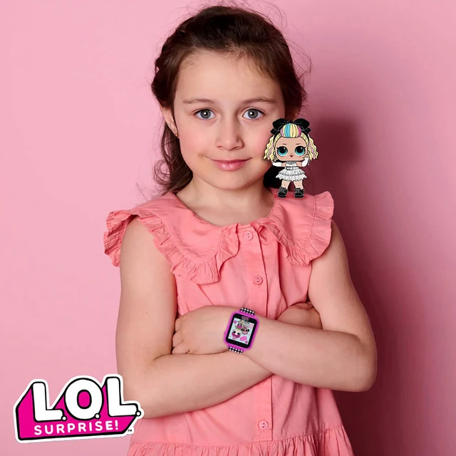 Alt view image 5 of 7 - LOL Surprise Kids Smart Watch with Camera, Games, Voice Recorder, Step Counter, 10 Unique Watch Faces, Alarm, Timer, and Calculator - Fun Tech Toy for Kids