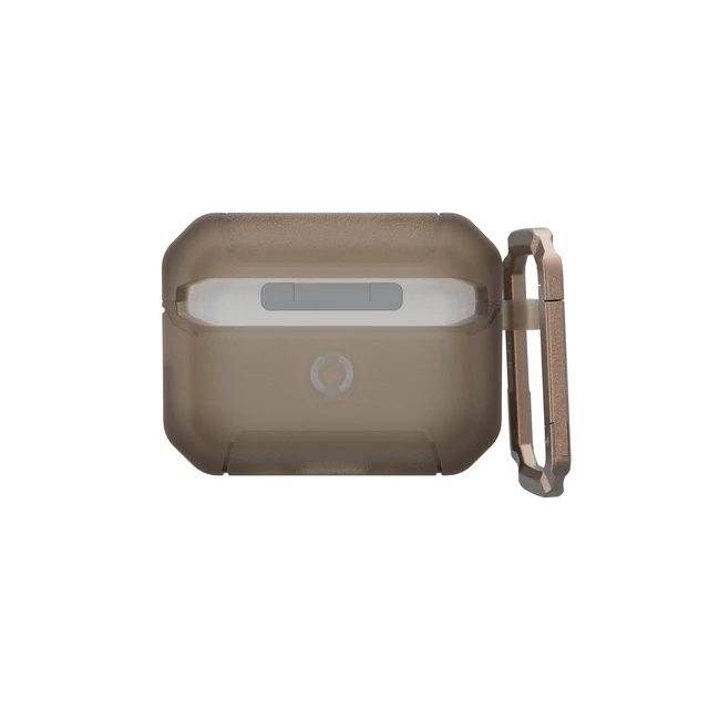 Alt view image 4 of 7 - UAG Scout for AirPods Pro 3 Gen Case 2025, w/Carabiner, Coyote Translucent Heavy Duty Protection, Military-Grade Drop Tested, Secure Lip Closure, Corner Protection, Wireless Charging Compatible