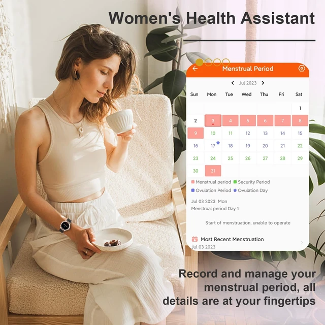 Alt view image 5 of 7 - Smart Watches for Women (Answer/Make Calls), 1.3 Fitness Tracker Watch with Heart Rate/Blood Pressure/SpO2/Sleep Monitor, IP68 Waterproof Smart Watch for Android Phones and iPhone - Rose Gold Black
