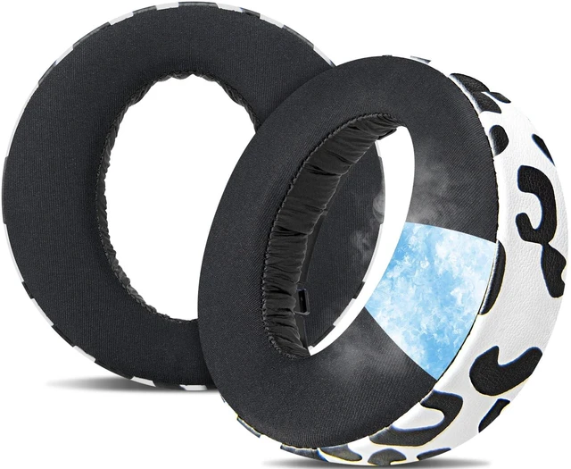 Main image of Earpads for Sony PS5 Pulse 3D Wireless Headset, Cooling Gel Replacement Ear Pad Cushions with Noise Isolation Foam - Snow Leopard