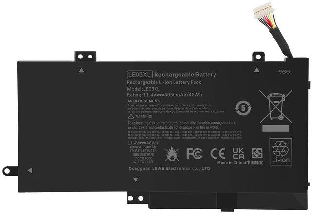 Main image of Spare Battery for HP 13-s054sa (M1M24EA) 13-s056nw (M6R44EA) 13-S099nr (M1W93UA) 15-w110nr 796220-541 796220-831 796356-005 LE03 LE03XL TPN-W116