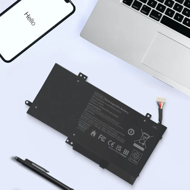 Alt view image 6 of 7 - Spare Battery for HP 13-s054sa (M1M24EA) 13-s056nw (M6R44EA) 13-S099nr (M1W93UA) 15-w110nr 796220-541 796220-831 796356-005 LE03 LE03XL TPN-W116