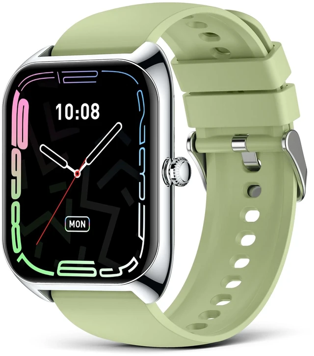 Main image of Smart Watch for Women Men (Answer/Make Call), 2.02" Smartwatches with 110+ Sport Modes/Blood Oxygen/Heart Rate/Sleep Monitor, IP68 Waterproof Fitness Watch, DeepGray(No Green)
