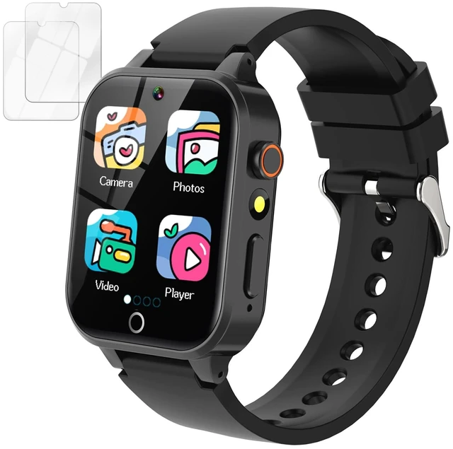 Main image of Kids Smart Watch Boys Aged 5-12, HD Touchscreen Kids Watch with 26 Games Video Camera Music Pedometer Audiostory Learn Card Educational Toys Birthday Gifts for Girls Ages 5 6 7 8 9