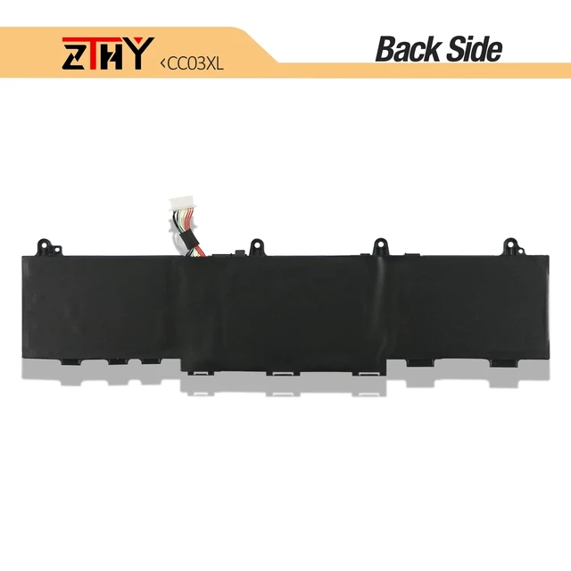 Alt view image 6 of 7 - 53Wh CC03XL Battery for HP EliteBook 830 835 840 845 G7 G8 Probook 635 Aero G7 G8 ZBook Firefly 14 G7 G8 Laptop Battery Replacement L77608-2C1 L77608-421 L78555-005 CC03053XL 11.55V 3-Cell