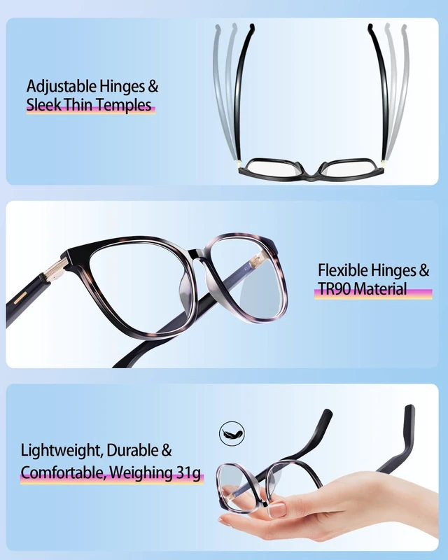 Alt view image 6 of 7 - Ai Smart Glasses Men Women with Real-Time Translation Color-Change Lens, Music & Calls w/Bluetooth 5.4, Al Voice & Meeting Assistant, Lightweight & Comfortable, Thin Temples