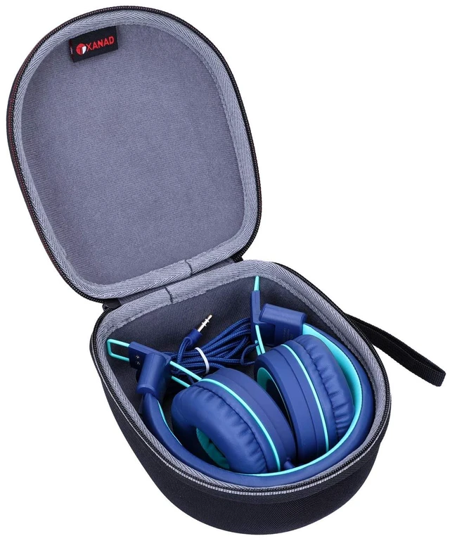 Main image of Kids Headphones Case for iClever/Noot/Elecder Etc Headphone,Gray(Case Only) for iClever BTH12 HS19 BTH20 BTH26/Candy Bila/Noot Products/MIDOLA/JoySpark/Acer/ADOOPE/LORELEI/JBL/EarFun Etc Kid Headphone