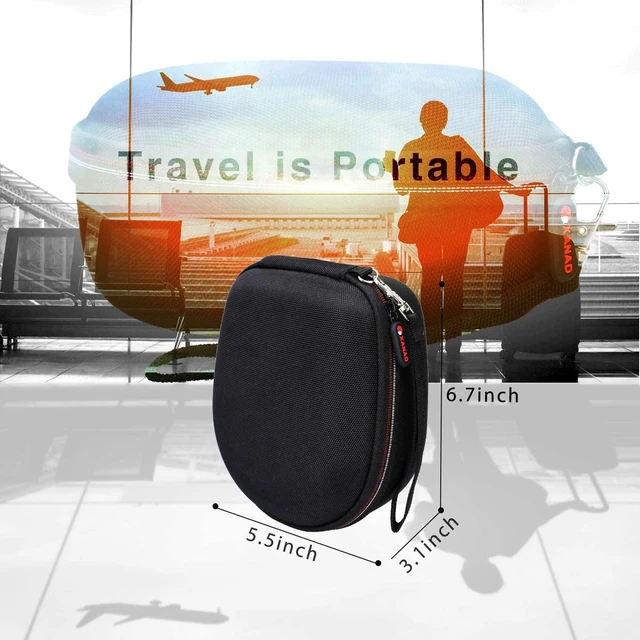 Alt view image 3 of 6 - Kids Headphones Case for iClever/Noot/Elecder Etc Headphone,Gray(Case Only) for iClever BTH12 HS19 BTH20 BTH26/Candy Bila/Noot Products/MIDOLA/JoySpark/Acer/ADOOPE/LORELEI/JBL/EarFun Etc Kid Headphone