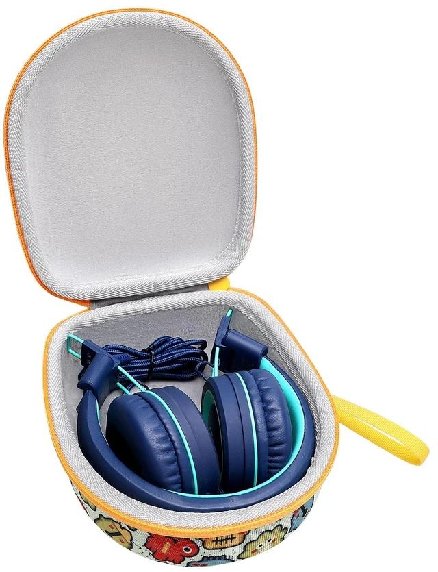Main image of Kids Headphones Case for iClever/Noot/Elecder Etc Kid Headphone(Case Only) for iClever BTH12 HS19 BTH20 BTH26/Candy Bila/Noot Products/MIDOLA/JoySpark/Acer/ADOOPE/LORELEI/JBL/EarFun/ Etc Kid Headphone