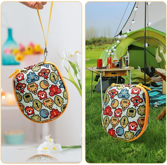 Alt view image 6 of 6 - Kids Headphones Case for iClever/Noot/Elecder Etc Kid Headphone(Case Only) for iClever BTH12 HS19 BTH20 BTH26/Candy Bila/Noot Products/MIDOLA/JoySpark/Acer/ADOOPE/LORELEI/JBL/EarFun/ Etc Kid Headphone