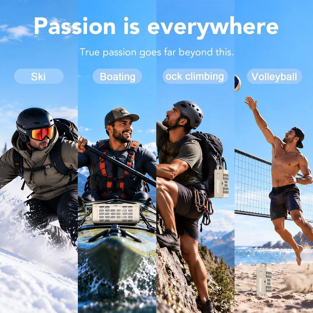 Alt view image 7 of 7 - Portable Bluetooth Speaker, Rugged Magnetic, Waterproof, Wireless Magnetic Outdoor Speakers for Golf Carts & Car, Bass Boost, HD Sound, IP67, BT6.0, 24H, for Camping, Hiking, Jobsite, Travel