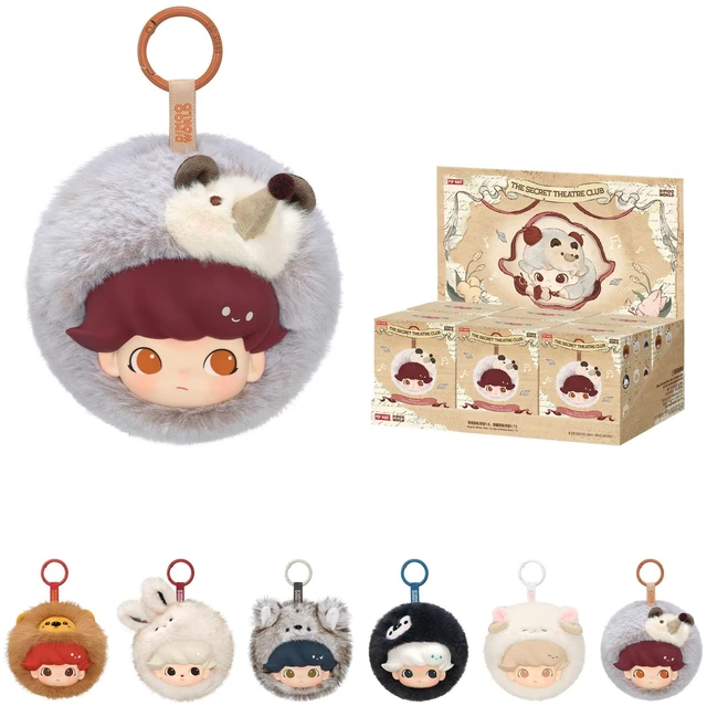 Main image of DIMOO The Secret Theatre Club Series - Earphone Case Blind Box Portable Earbuds Case for Apple, Samsung, JBL, Headphone Earbud Protective Carrying Case Bag-Whole Set