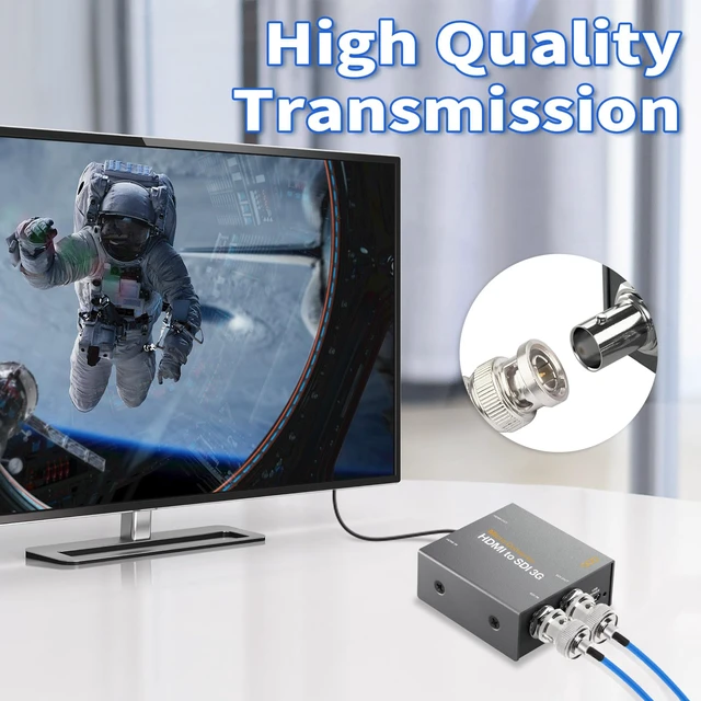 Alt view image 4 of 6 - HD-SDI 3G SDI Cable 3ft 75 Ohm RG179 Thin BNC Coaxial Cable 2-Pack Blue Low loss flexible sdi cables for Cameras BMCC Monitor,Support 1080P HD-SDI/3G-SDI/4K Video Jumper