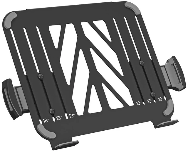 Main image of TP0071 Laptop Tray Adjustable 13 to 18 Inch VESA Arm Mount Tray for Monitor Arms and Stands, Fits 75x75/100x100 mm VESA Mount Holes, Supports Weight Up to 22lbs, Matte Black