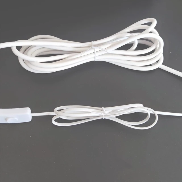 Alt view image 5 of 6 - 1000 pcs 6 inch White Cable Twist Ties Plastic Twist Ties with Rugged Metal Innercores Reusable Fastening Cable Cord Wire Ties