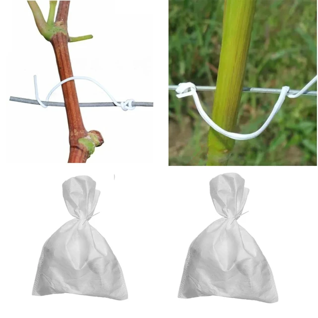 Alt view image 6 of 6 - 1000 pcs 6 inch White Cable Twist Ties Plastic Twist Ties with Rugged Metal Innercores Reusable Fastening Cable Cord Wire Ties