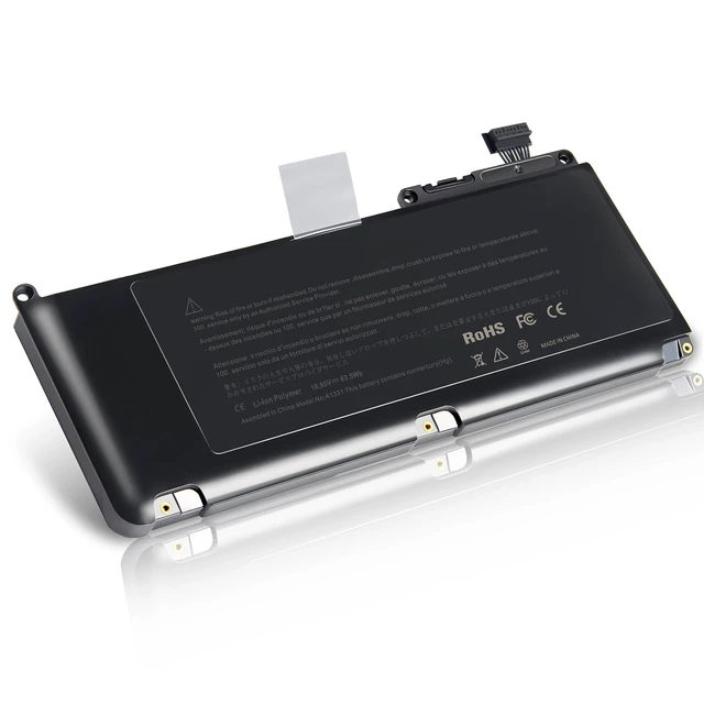 Alt view image 2 of 5 - A1331 Battery for Apple MacBook Unibody 13" A1342 Late 2009 / Mid 2010