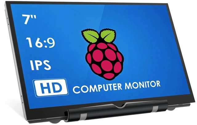 Main image of 7 Inch Raspberry Pi Screen 800x480 HDMI Portable Monitor IPS LCD Screen Display for Raspberry Pi 5/4/3/2/Zero/B/B+ Win11/10/8/7 (Non-Touch)