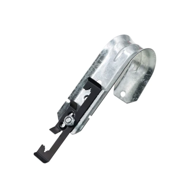 Alt view image 5 of 6 - 2" Cable Support J Hook with W Clip, Heavy Duty Metal Wire Cable Support J-Hook Hangers for Attaching Ceiling Grid Wire Threaded Rod (20 Pack)