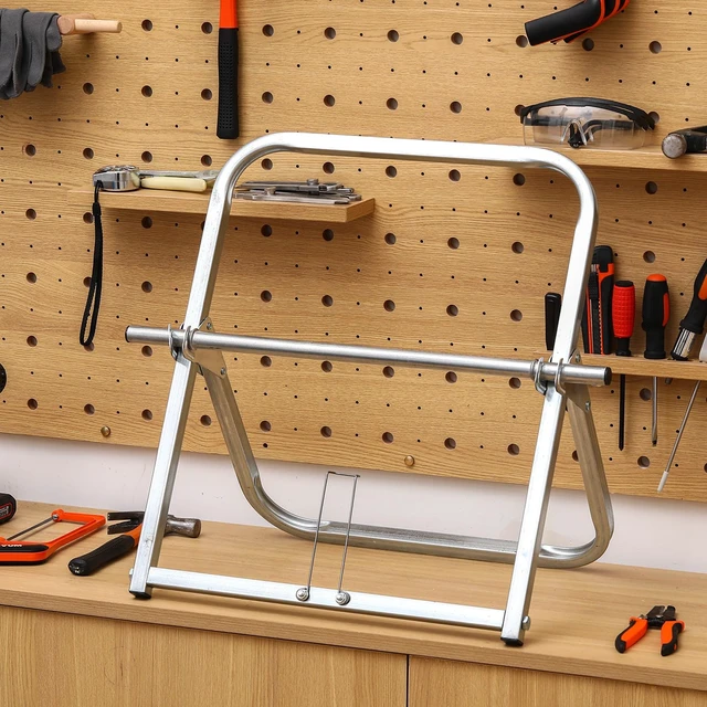Alt view image 7 of 7 - Durable Single Axle Cable Caddy, 16 x 20 in Wire Spool Rack Holder Cable Spool Holder, Commercial Industrial Steel Wire Rack Dispenser, up to 100 lb Capacity