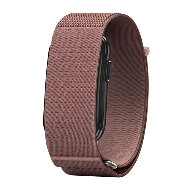 Alt view image 2 of 6 - Braided Nylon Band Compatible with Garmin CIRQA Smart Band Breathable Sport Loop Replacement Strap with Hook-and-Loop Closure, Quick Release for Men and Women