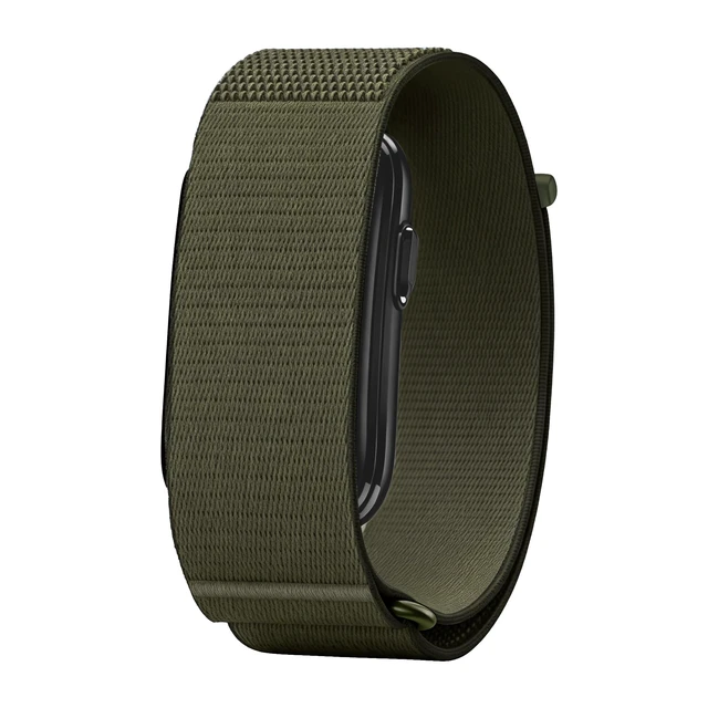 Alt view image 2 of 6 - Braided Nylon Band Compatible with Garmin CIRQA Smart Band Breathable Sport Loop Replacement Strap with Hook-and-Loop Closure, Quick Release for Men and Women