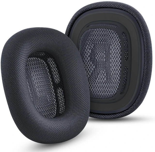 Main image of Replacement Ear Cushions for Apple AirPod Max Upgraded Memory Foam Pad with Durable Fabric,Sound Insulation and Noise Reduction,Strong Magnetic Fit,Sweat-Resistant,Breathable Comfor(Midnight)