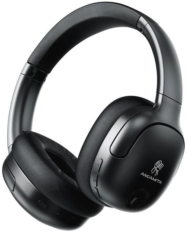 Main image of Hybrid Active Noise Cancelling Headphones, Wireless Over Ear Bluetooth 50H Long ANC Playtime, Rotatable and Foldable, HiFi Audio Deep Bass, Customized EQ via APP, Transparency Mode