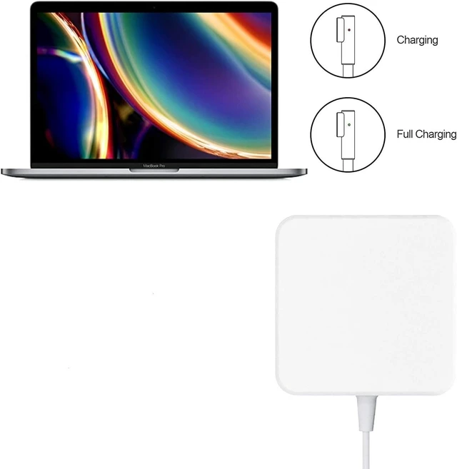 Alt view image 3 of 5 - Mac Book Pro Charger - 60W L-Tip Power Adapter Compatible with Mac Book Pro 13 inch Before Mid 2012(Mac Book 2009-2010
