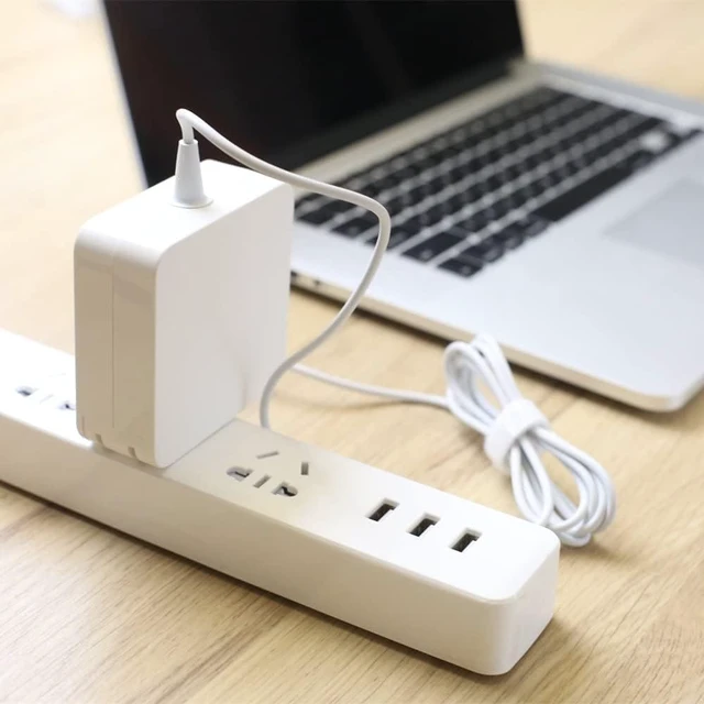 Alt view image 4 of 5 - Mac Book Pro Charger - 60W L-Tip Power Adapter Compatible with Mac Book Pro 13 inch Before Mid 2012(Mac Book 2009-2010