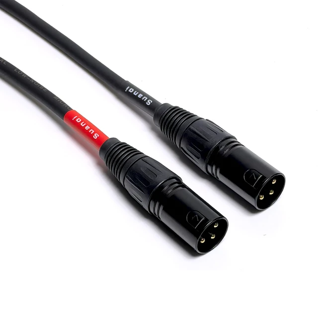 Alt view image 5 of 6 - WJSTN RCA to XLR Cable, XLR Male to RCA Male Cable, HiFi Audio Cable, 4N OFC 20AWG Shielded Twisted Pair Oxygen-Free Copper Braid Conductors, 2Pack (6Feet)