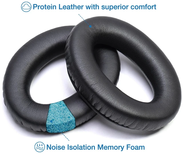 Alt view image 2 of 7 - Ear Pads Headband Refresh Kit for Bose A20 A10 Aviation Headsets Complete refresh kit: earpads with memory foam, headband, 3 mic covers, inner foam inserts