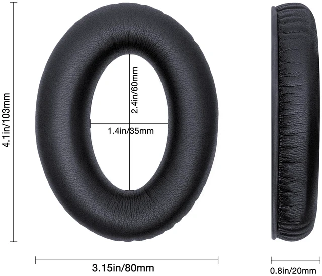 Alt view image 5 of 7 - Ear Pads Headband Refresh Kit for Bose A20 A10 Aviation Headsets Complete refresh kit: earpads with memory foam, headband, 3 mic covers, inner foam inserts
