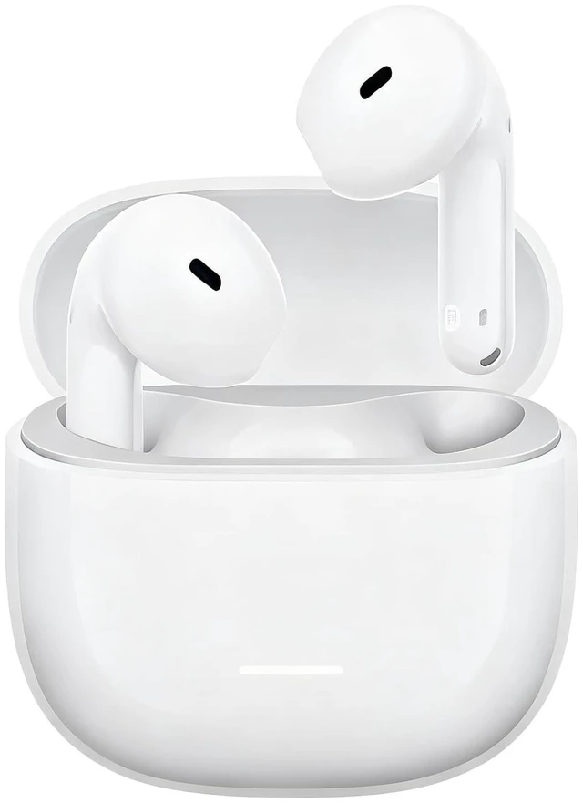 Main image of Redmi Buds 8 Active, Wireless Earphones with Semi-in-Ear Design, 14.2mm Titanium Diaphragm Drivers, Bluetooth 5.4, 37H Long Battery Life, Dual Mic AI Noise Cancellation, Google Fast Pair, White