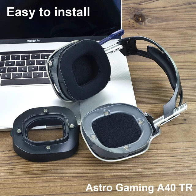 Alt view image 5 of 7 - Cooling Gel Earpads for Astro A40 TR Headset A40 TR Mod Kit Ear Cushions and Headband, Upgrade High-Density Noise Cancelling Foam, Added Thickness