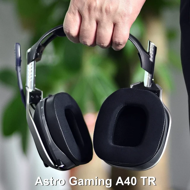 Alt view image 4 of 7 - Cooling Gel Earpads for Astro A40 TR Headset A40 TR Mod Kit Ear Cushions and Headband, Upgrade High-Density Noise Cancelling Foam, Added Thickness