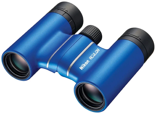 Main image of ACULON T02 Compact Binoculars - 21mm Objective Lenses, Multilayer-Coated Optics, Ergonomic Compact Design Binoculars for Travel, Sports, Concerts, Sightseeing, 8x21 Blue