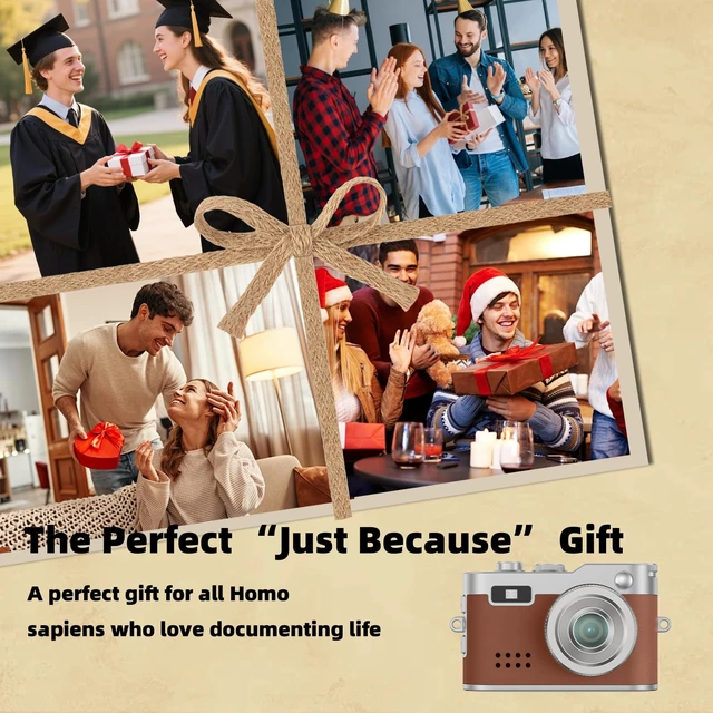 Alt view image 7 of 7 - Mini Keychain Camera, Unique Gifts 1080P video, retro, 32GB card, 0.96" screen, webcam, photo/audio, for birthday, teens, her, him