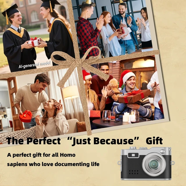 Alt view image 7 of 7 - Mini Keychain Camera, Unique Gifts 1080P video, retro, 32GB card, 0.96" screen, webcam, photo/audio, for birthday, teens, her, him