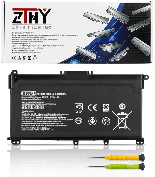 Main image of HT03XL Battery Replacement for HP Pavilion 15-CS 15-CW 15-CU 15-DA 15-DB 15-DW 15-DY 15T-DA 15T-DB 15T-DQ 15-cu1xxx 15-cw1xxx 15-DA0XXX 15-db1xxx 15-dw0xxx 15t-dy100 17-by0xxx 17-ca0xxx 14m-dh0xxx