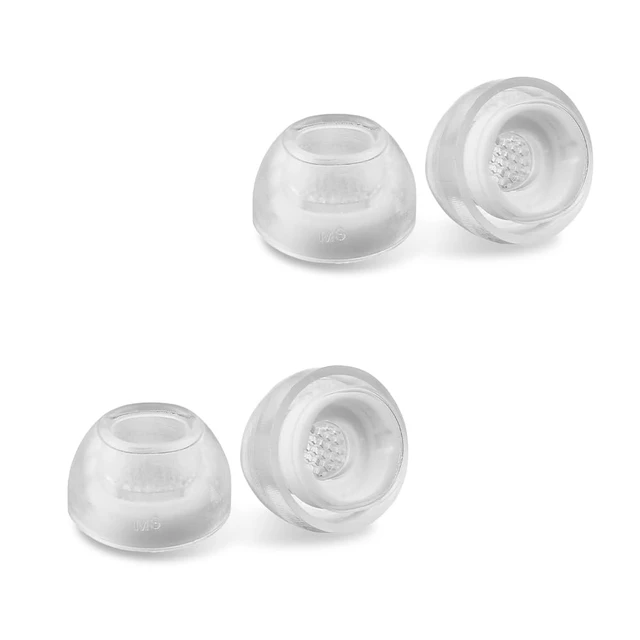 Alt view image 7 of 7 - Crystal for Galaxy Buds 4/3 Pro Ear Tips Samsung-Certified Ear Tips SMAPP-Certified, Galaxy Buds 4/3 Pro, Anti-Slip, Grippy Surface, Active Lifestyle, Hypoallergenic Silicone