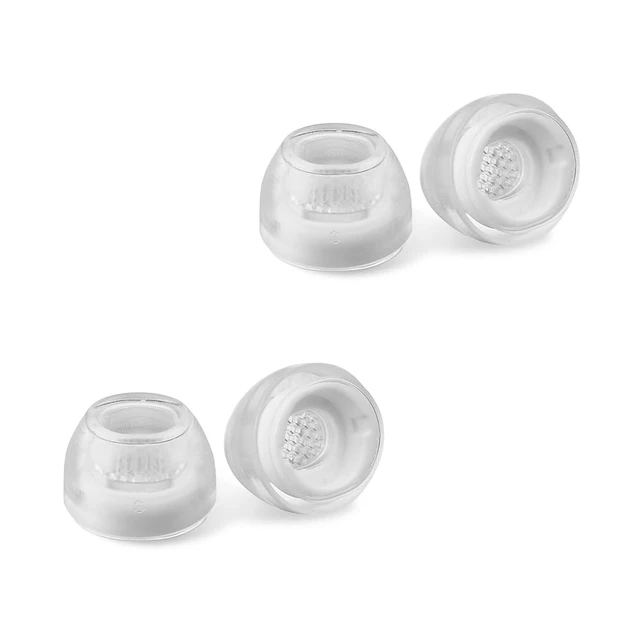 Alt view image 7 of 7 - Crystal for Galaxy Buds 4/3 Pro Ear Tips Samsung-Certified Ear Tips SMAPP-Certified, Galaxy Buds 4/3 Pro, Anti-Slip, Grippy Surface, Active Lifestyle, Hypoallergenic Silicone