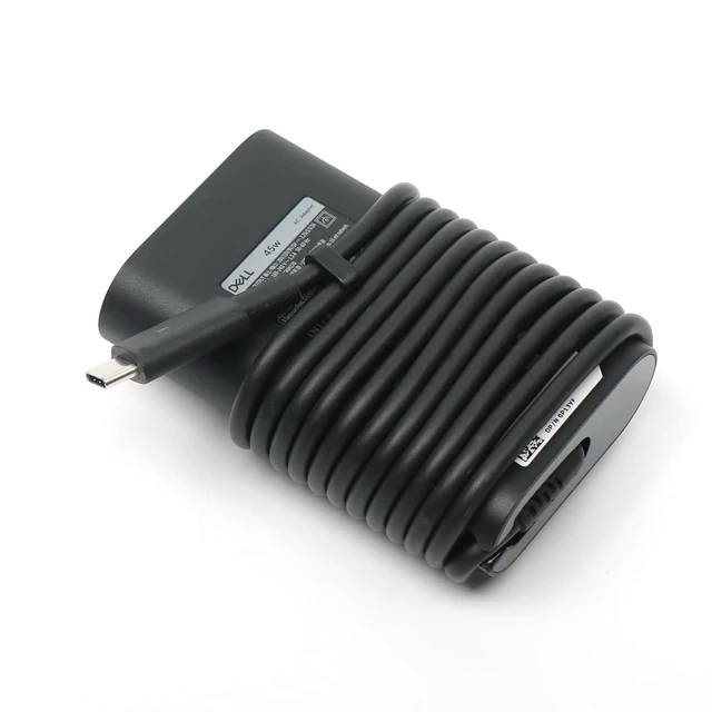 Alt view image 4 of 7 - Laptop Charger 45W USB Type C USB C AC Adapter,XPS 13 9300 9310 2 in 1 9315 2 in 1 AC Charger, Black, DA45NM170