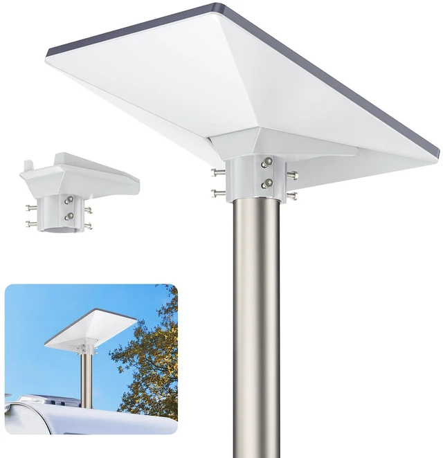 Main image of Starlink Mini Pipe & Pole Mount Adapter - Heavy-Duty Adjustable Roof Mounting Kit Compatible with 1.22"- 1.73" (31-44mm) Poles for RV, Boat & Outdoor