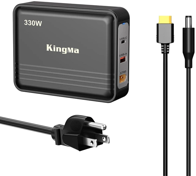 Main image of 330W (20V/16.5A) GaN Gaming Laptop Charger for Dell with XT60 Port, PD 3.0 Fast Charging, 3-Port Portable Travel Adapter, Compatible with Dell G15/G16/G17, Alienware m16/m18/Alienware Aurora 16X 2026