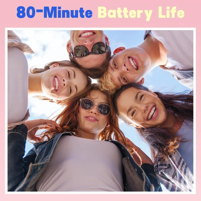 Alt view image 7 of 7 - Keychain Camera, 1080P Y2K Vibe Camera, 8GB Card, 80 Min Record, Pocket-Sized Birthday Gift for Best Friends, Travel & Campus Life