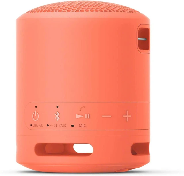Alt view image 2 of 7 - SRS-XB13 EXTRA BASS Wireless Bluetooth Portable Lightweight Compact Travel Speaker, IP67 Waterproof & Durable for Outdoor, 16 Hour Battery, USB Type-C, Removable Strap, & Speakerphone, Coral Pink