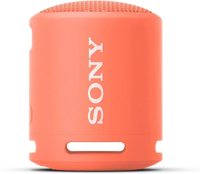 Alt view image 4 of 7 - SRS-XB13 EXTRA BASS Wireless Bluetooth Portable Lightweight Compact Travel Speaker, IP67 Waterproof & Durable for Outdoor, 16 Hour Battery, USB Type-C, Removable Strap, & Speakerphone, Coral Pink