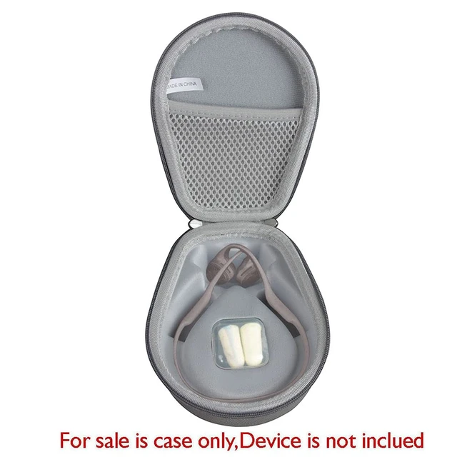 Alt view image 2 of 7 - Case for AfterShokz Trekz Air/AfterShokz Aeropex/Titanium Mini/Shokz OpenRun Pro/SHOKZ OpenRun Pro 2 Open Ear Wireless Bone Conduction Headphones AS650 / AS800 (Grey)